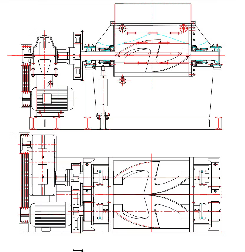 Sigma Blade mixer diagram